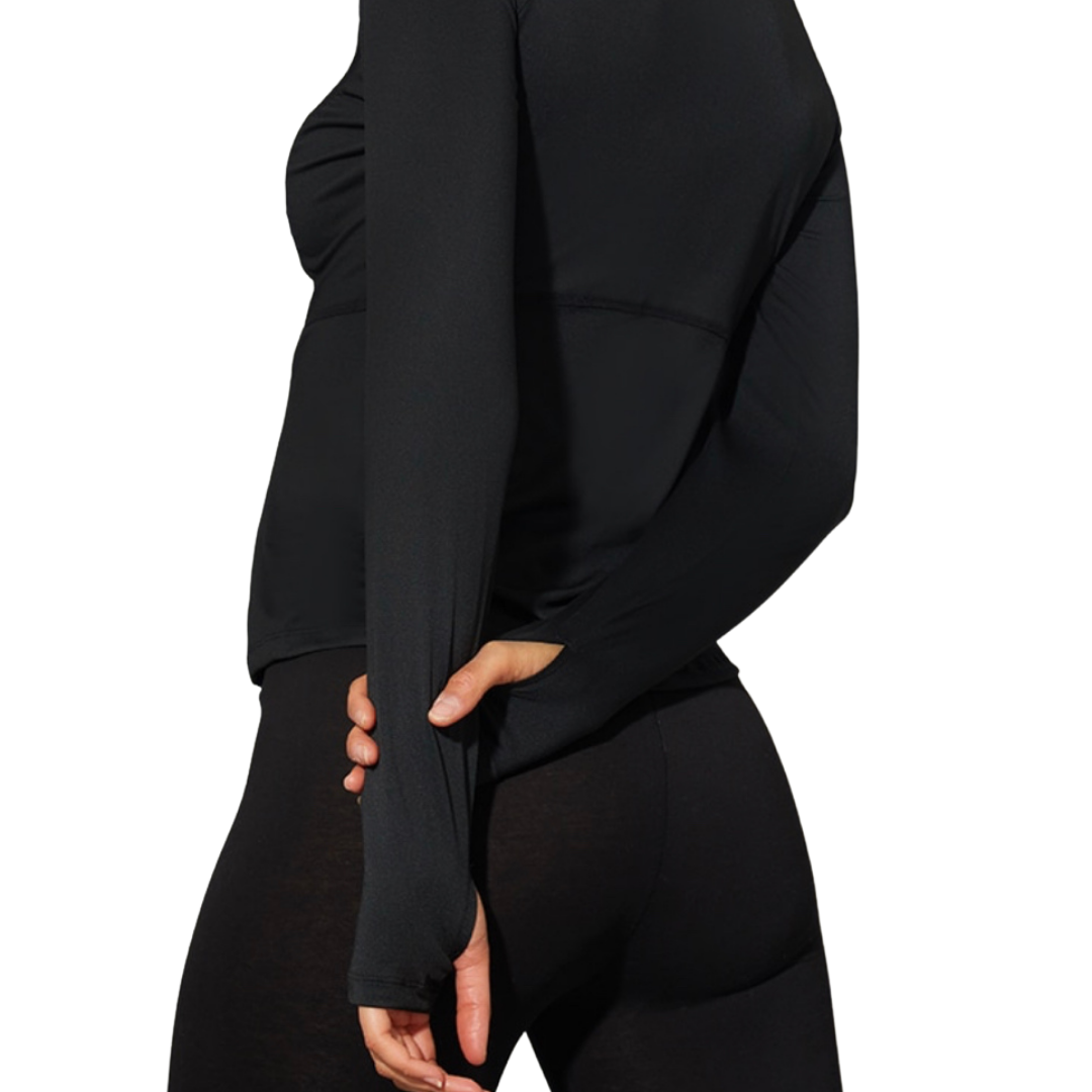 Daring Long Sleeve Zip Sweatshirt